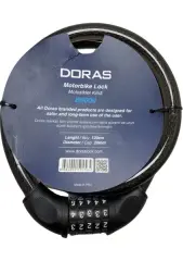 DORAS BİSİKLET KİLİDİ B6000 ( ŞİFRELİ )