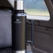Stanley Klasik Vakumlu Siyah 1 lt Çelik Termos
