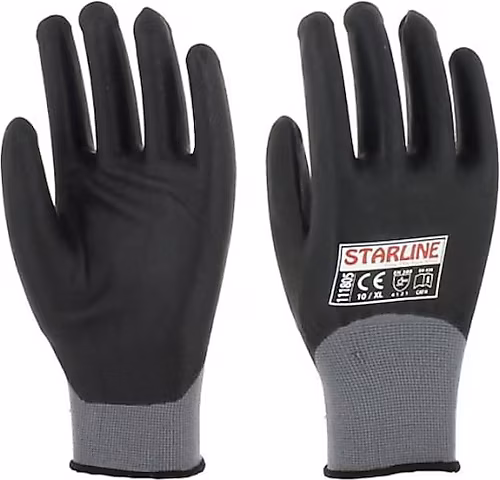 Starline E-111805 Köpük Nitril Eldiven 9 NUMARA