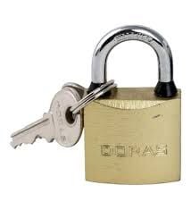 DORAS DÖKÜM ASMA KİLİT SARI