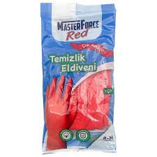 MASTERFORCE RED TEMİZLİK ELDİVENİ