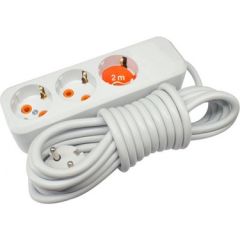 ASEL TOPRAKLI PRİZ 3'LÜ 2MT