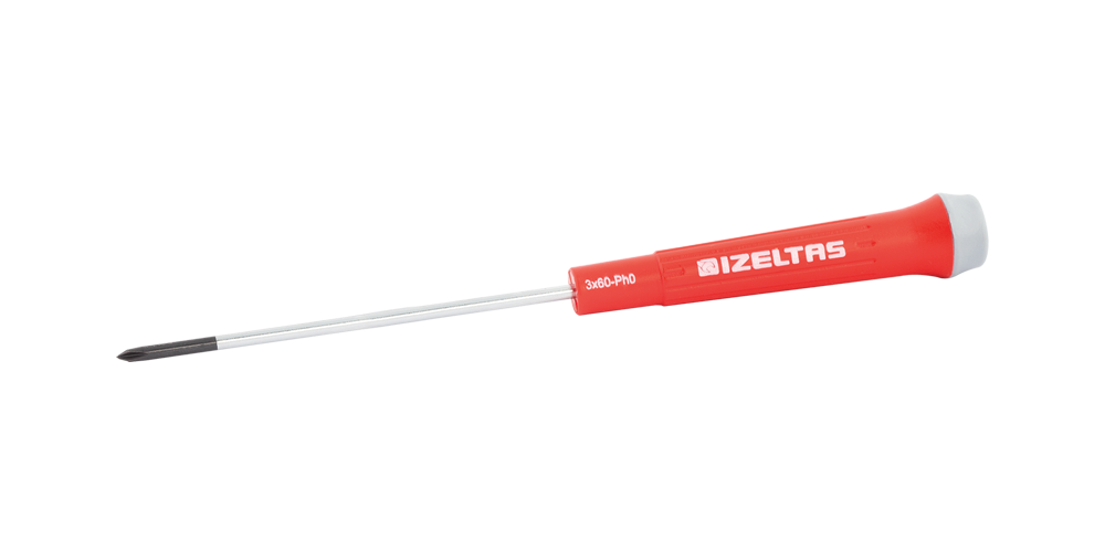 İZELTAŞ ELEKTRONİKÇİ TİP KLEMENS YILDIZ UÇLU TORNAVİDA 3*60