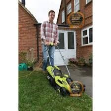Ryobi RLM13E33S 1300 W Elektrikli Çim Biçme Makinesi