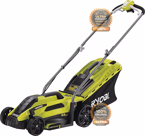 Ryobi RLM13E33S 1300 W Elektrikli Çim Biçme Makinesi