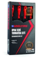 İzeltaş 4300 Opak Seri 7 Parça Tornavida Seti