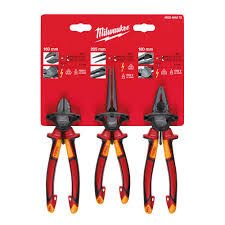Milwaukee T4932464575 3 Parça İzoleli Pense Seti