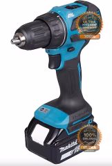 Makita DHP490WVE 18 V Çift Akülü 3 Ah Darbeli Matkap