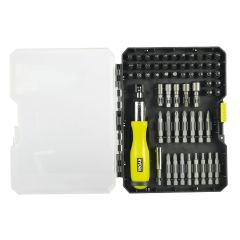 Ryobi RAK59SD 59 Parça Cırcırlı Tornavida ve Vidalama Uç Seti