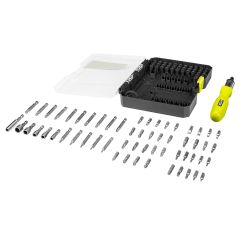 Ryobi RAK59SD 59 Parça Cırcırlı Tornavida ve Vidalama Uç Seti