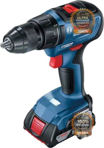 Bosch GSR 18V-50 Çift Akülü 5 Ah Vidalama Makinesi