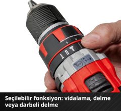 TE-CD 18 Lİ-İ BL 2X2, AH AKÜLÜ DARBELİ VİDALAMA