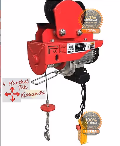 Attlas 600-1200 Elekrtikli Şaryolu Vinç Caraskal ATEV 1200S