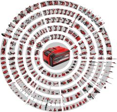 Einhell TE-AG 18/115 Q Li Solo, Akülü Avuç Taşlama