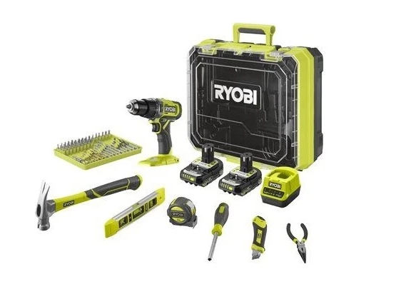 Ryobi Ryobı 18V Akülü Darbeli Matkap Set RPD18-2C20TAH