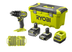 Ryobi RPD18-252TA127 1X5AH 1X2AH Çift Akülü Darbeli Matkap