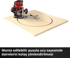 Einhell TP-RO 18 Set Li BL - Solo, Kömürsüz Akülü Dik & Kenar Freze Set