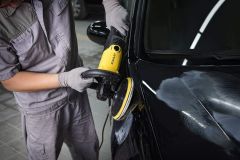 Stanley 1300W 180mm Polisher, Yellow/Black - Sp137-B5, 2 Years Warranty