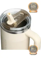 Stanley Quencher ProTour Krem 1.18 lt Pipetli Termos Bardak