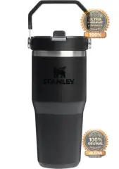 Stanley The Iceflow Flip Straw Siyah 0.41 lt Pipetli Termos Bardak