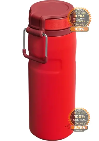 Stanley The Iceflow Twist Flip Kırmızı 0.47 lt Çelik Termos