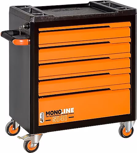 Retta Rta5141 Monoline 5 Çekmeceli 221 Parça Takım Arabası