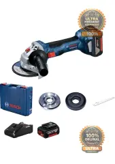 Bosch GWS 180-Li Çift Akülü 4 Ah Taşlama Makinesi