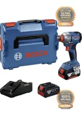 Bosch GDX 18V-285 Çift Akülü 4 Ah Darbeli Somun Sıkma Makinesi