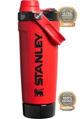 Stanley The Activate Kırmızı-Siyah 591 ml Çelik Shaker Termos