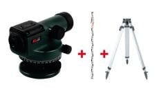 32X OPTİK NİVO SET ( 5 METRE MİRA + TRİPOD)