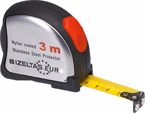 İzeltaş Krom Şerit Metre 3 METRE