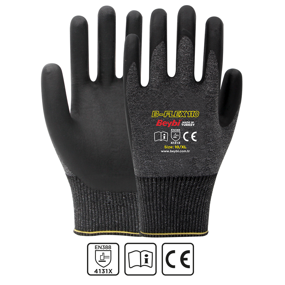 B-Flex110 Likralı Nitril Eldiven