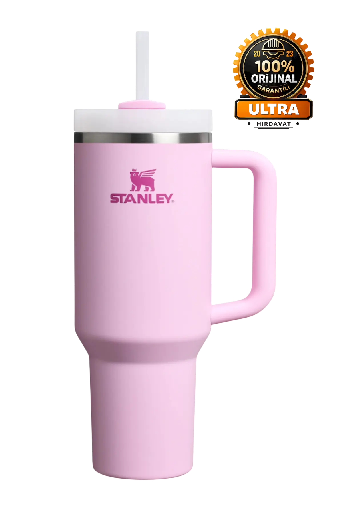 Stanley Quencher Açık Pembe 1.18 lt Pipetli Termos Bardak