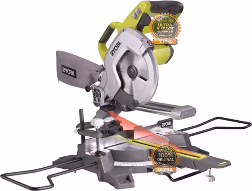 Ryobi EMS216L 1500 W Lazerli Gönye Testere