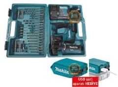 Makita HR140DWAE2 Çift Akülü 2 Ah Kırıcı-Delici