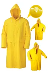 Sarı Yağmurluk XXL