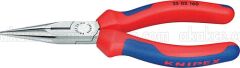KNİPEX DÜZ KARGABURUN 160 MM