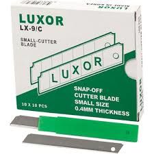 LUXOR LX-9/C MAKET BIÇAĞI YEDEĞİ DAR I.KALİTE