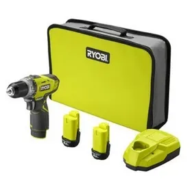 RYOBI 12V matkap/tornavida - 2 pil 2.0Ah - 1 şarj cihazı RCD1201-220S