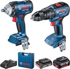 Bosch Gds 18v-400 + Gsb 18v-50 Çift Akü