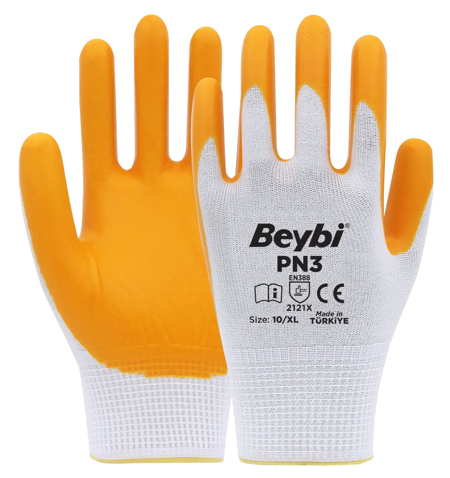 BEYBİ PN3 ZEBRA NİTRİL İŞ ELDİVENİ