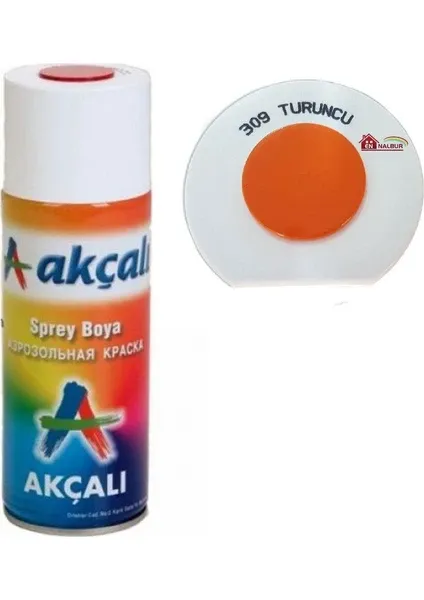 AKÇALI SPREY (DÜZ RENKLER) - TURUNCU