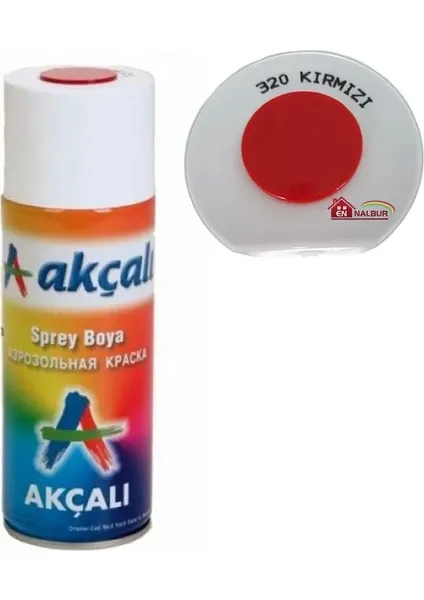 AKÇALI SPREY (DÜZ RENKLER) - KIRMIZI