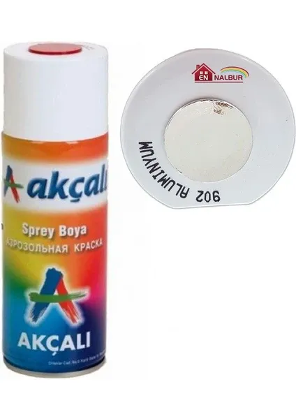 AKÇALI SPREY (METALİK RENKLER) - ALÜMİNYUM