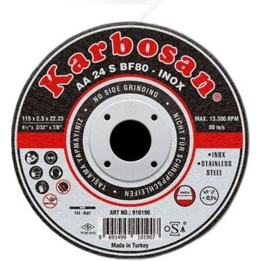 KARBONSAN 180X1,9X22 İNOX KESME