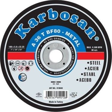 KARBONSAN 230X3,0 KESME TAŞI