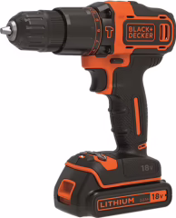 Black+Decker BDCHD18KB 18 V Çift Akülü Darbeli Matkap