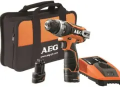 AEG BBS 12C2 LI 202B 12 V Çift Akülü Darbesiz Matkap