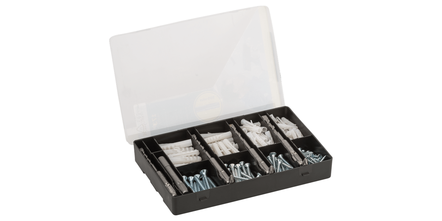 BOSCH 173 parçalı ''Sabitleme Seti'' SDS plus