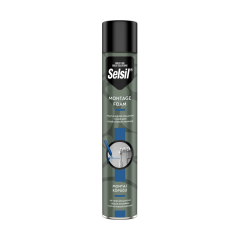 SELSİL PU MONTAJ KÖPÜK 600 GR MANUEL 16'LI MAVİ DİZAYN